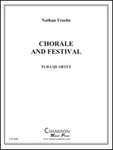 Chorale and Festival 2 Euphonium 2 Tuba Quartet P.O.D. cover